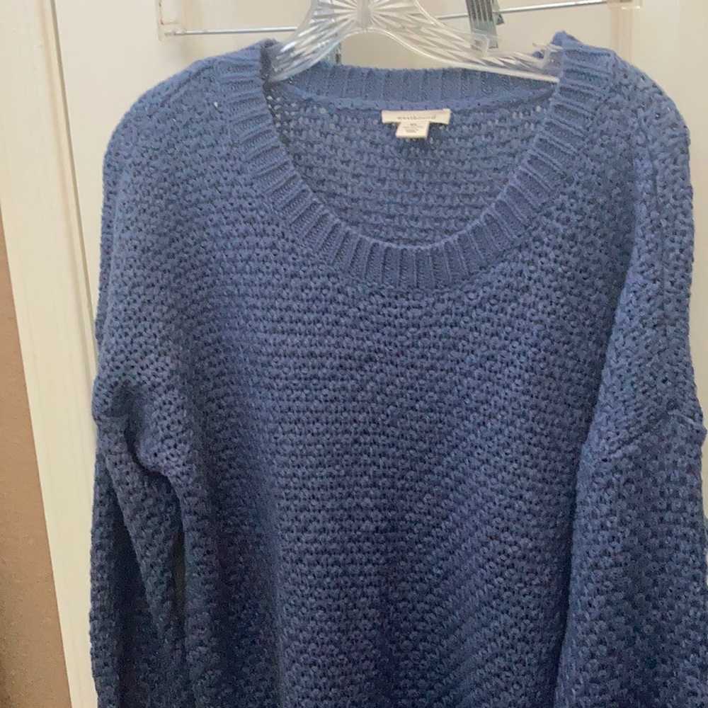 FINAL MARKDOWN Westbound open knit sweater xl